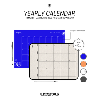 YEARLY CALENDAR