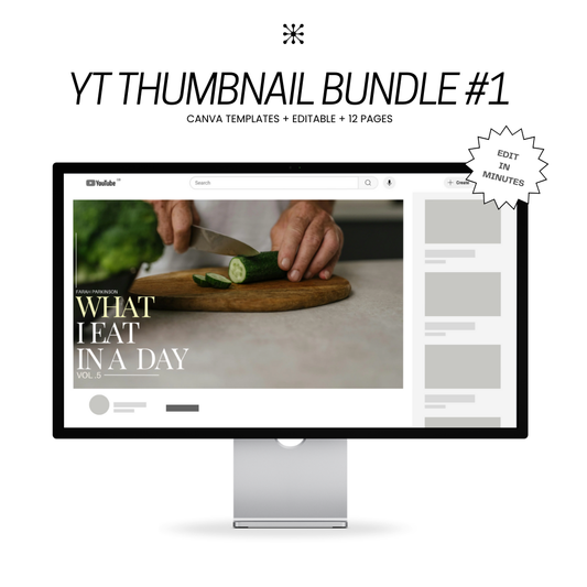 YT THUMBNAILS TEMPLATES #1