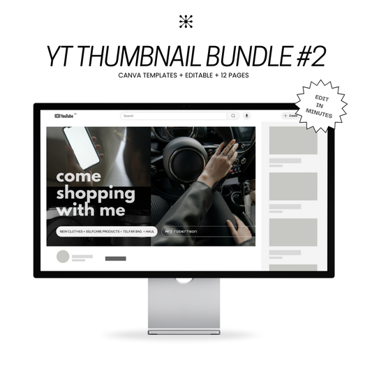 YT THUMBNAILS TEMPLATES #2