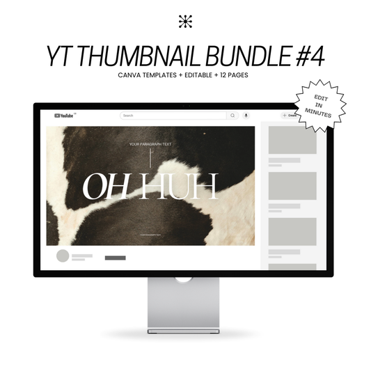 YT THUMBNAIL BUNDLE #4