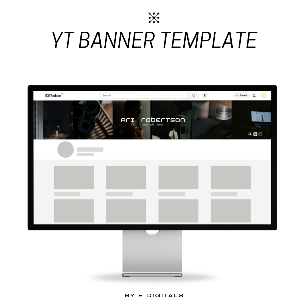 YT BANNER TEMPLATES #1
