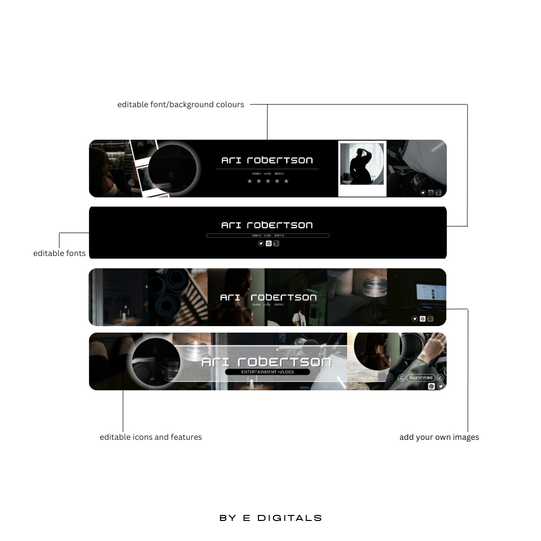 YT BANNER TEMPLATES #1