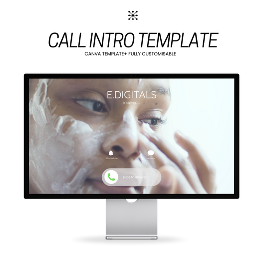 CALL INTRO TEMPLATE