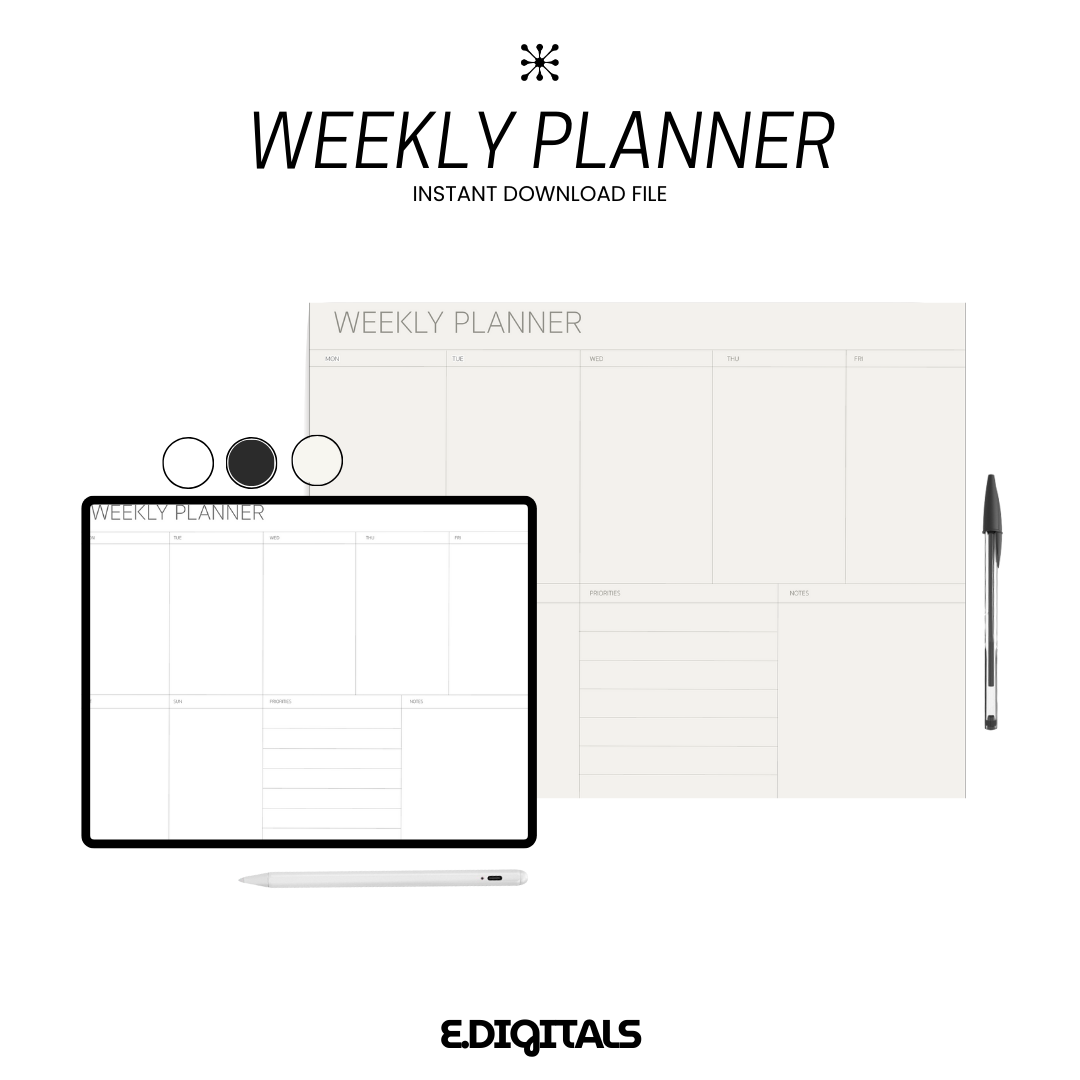 WEEKLY PLANNER