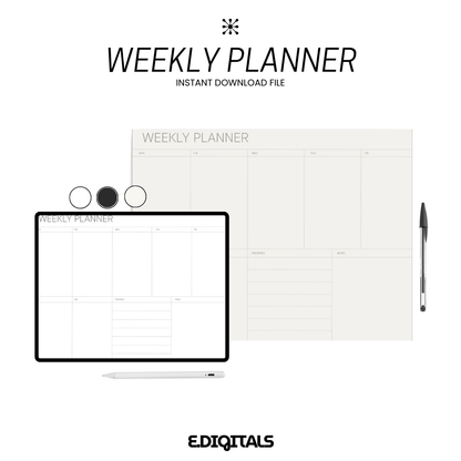 WEEKLY PLANNER