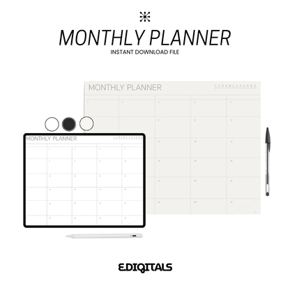 MONTHLY PLANNER